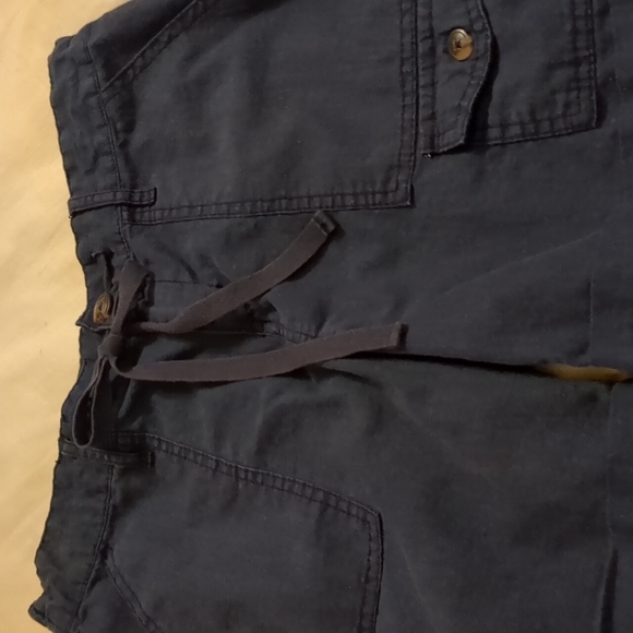 Faded Glory navy blue women's shorts - Picture 9 of 13